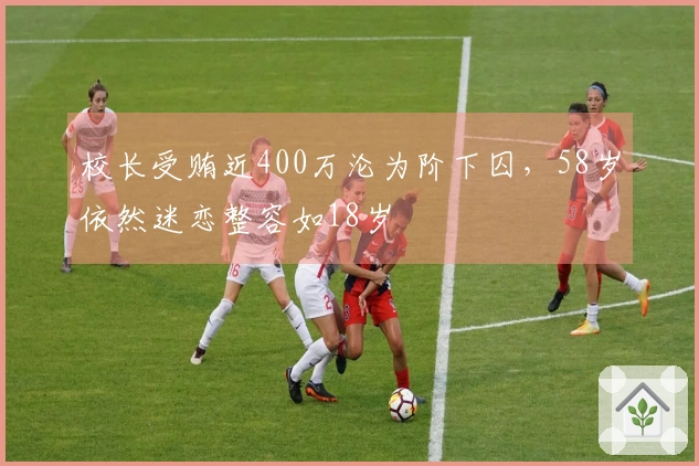 校长受贿近400万沦为阶下囚，58岁依然迷恋整容如18岁
